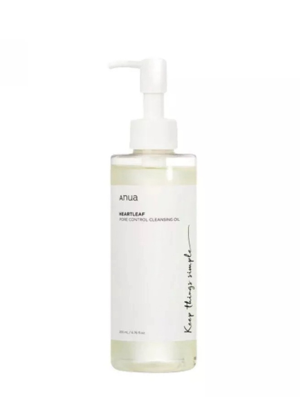 & Other Stories Clear Cleansing Oil with Pale Green Tint